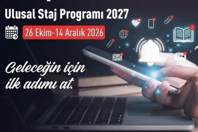 Ulusal Staj Programı 2027 başvuruları 26 Ekim'de başladı son gün 14 Aralık
