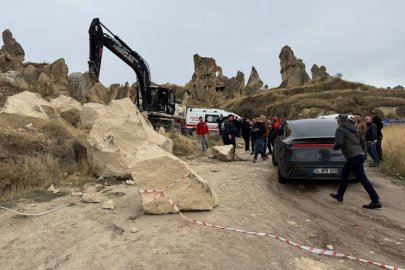 Kapadokya’da Peribacası Çöktü: 3 Kişi Hayatını Kaybetti, 5 Kişi Yaralı